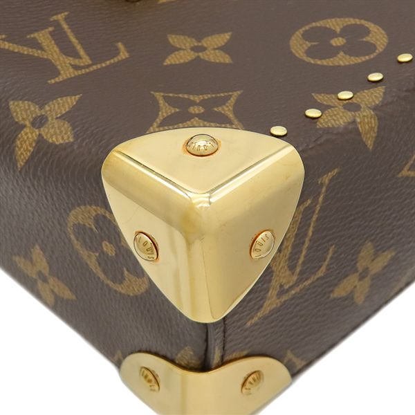Louis Vuitton Shoulder Bag Camera Box Monogram Canvas Reverse Gold — view 4