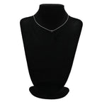 Hermes Necklace Pop H Mini Pendant Metal Lacquer Black Silver H Motif — view 6