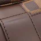 Louis Vuitton Shoulder Bag Naviglio Damier Canvas Ebene Gold Brown — view 6