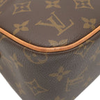 Louis Vuitton Shoulder Bag Viva-Cite MM Monogram Canvas Gold Brown — view 4