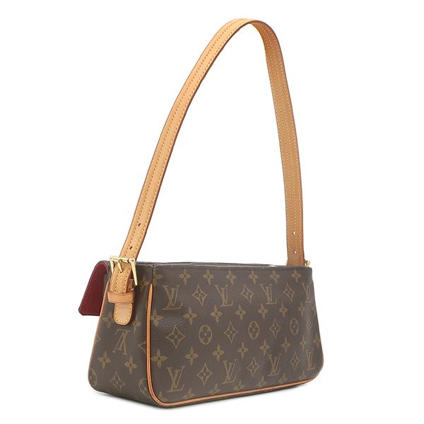 Louis Vuitton Shoulder Bag Viva-Cite MM Monogram Canvas Gold Brown — view 2