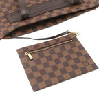 Louis Vuitton Tote Bag Clifton Damier Canvas Ebene Gold — view 6