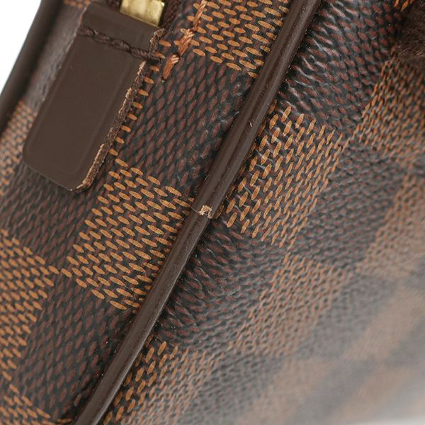 Louis Vuitton Waist Bag Brooklyn Damier Canvas Ebene Gold Brown — view 6