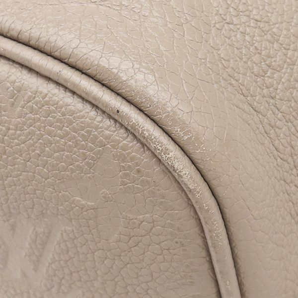 Louis Vuitton Tote Bag Neverfull MM Monogram Empreinte Tourterelle Gold — view 4