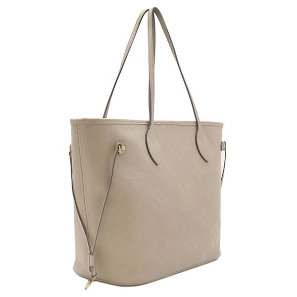 Louis Vuitton Tote Bag Neverfull MM Monogram Empreinte Tourterelle Gold — view 2