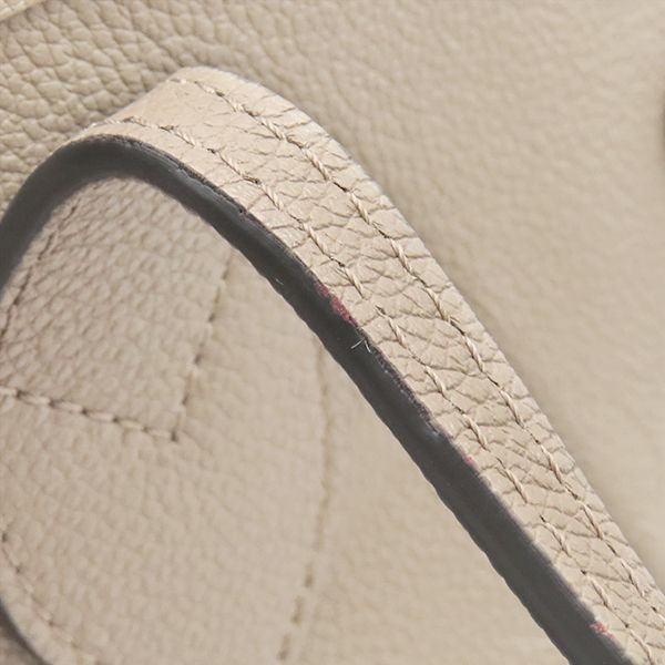 Louis Vuitton Tote Bag Neverfull MM Monogram Empreinte Tourterelle Gold — view 7