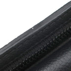 Louis Vuitton Belt Bag Take Off Sling Gray Leather Black Waist Back — view 7