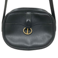 Dior Vintage Honeycomb Logo Shoulder Bag Black