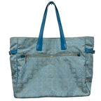 Chanel New Travel Line Tote Bag TGM Blue — view 2