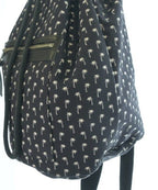 Saint Laurent Paris City Sailor Drawstring Backpack — view 6