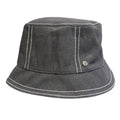 Hermes Calvi Bucket Hat Sellier Buttons Gray Spring Summer Fall Winter