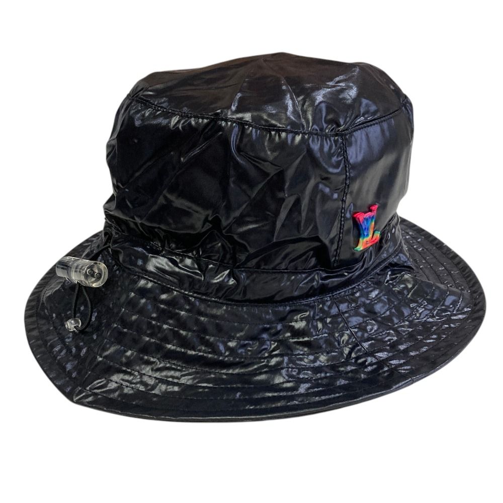 Louis Vuitton Virgil Abloh Bonnet Bucket Hat Black Spring Summer Fall Winter — view 2