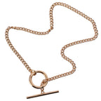 Hermes 750 Pink Gold Echappe Toggle Motif Chaine D'ancre Bracelet