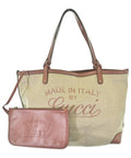 Gucci Craft Tote Bag Beige
