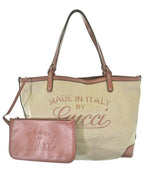 Gucci Craft Tote Bag Beige