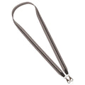 Hermes Bandouliere Sangle Kaval 25 Shoulder Strap Silver Toile Veau Black