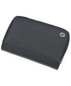 Gucci Interlocking G Round Zip Wallet Coin Purse