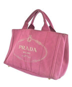 Prada Canvas Canapa Tote Bag — view 5