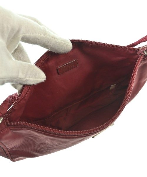 Prada Nylon Handbag Red — view 3