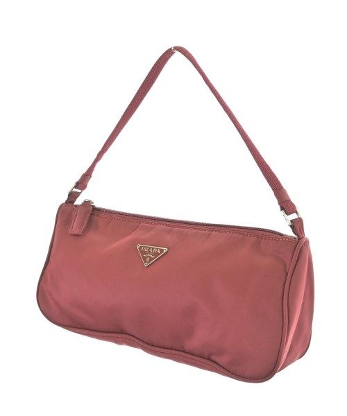 Prada Nylon Handbag Red — view 5