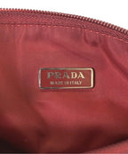 Prada Nylon Handbag Red — view 4