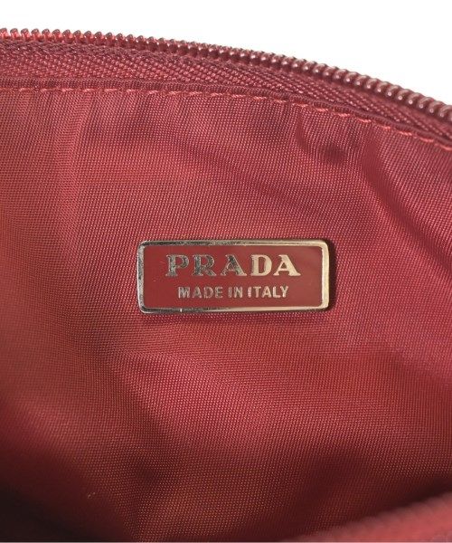 Prada Nylon Handbag Red — view 4