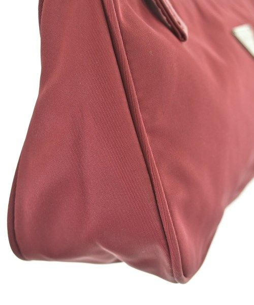 Prada Nylon Handbag Red — view 6