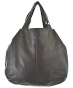 Loewe Leather Tote Bag Purple — view 2