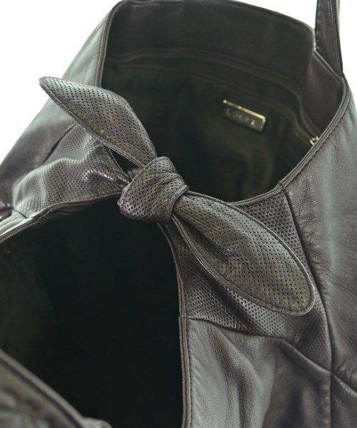 Loewe Leather Tote Bag Purple — view 6