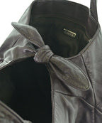 Loewe Leather Tote Bag Purple — view 6