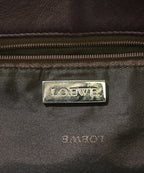 Loewe Leather Tote Bag Purple — view 4
