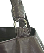 Loewe Leather Tote Bag Purple — view 8