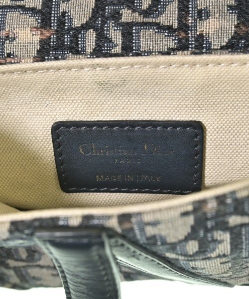 Dior Oblique Saddle Bag — view 4