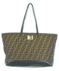 Fendi Zucca Pattern Tote Bag