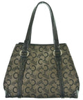 Celine C Macadam Pattern Handbag