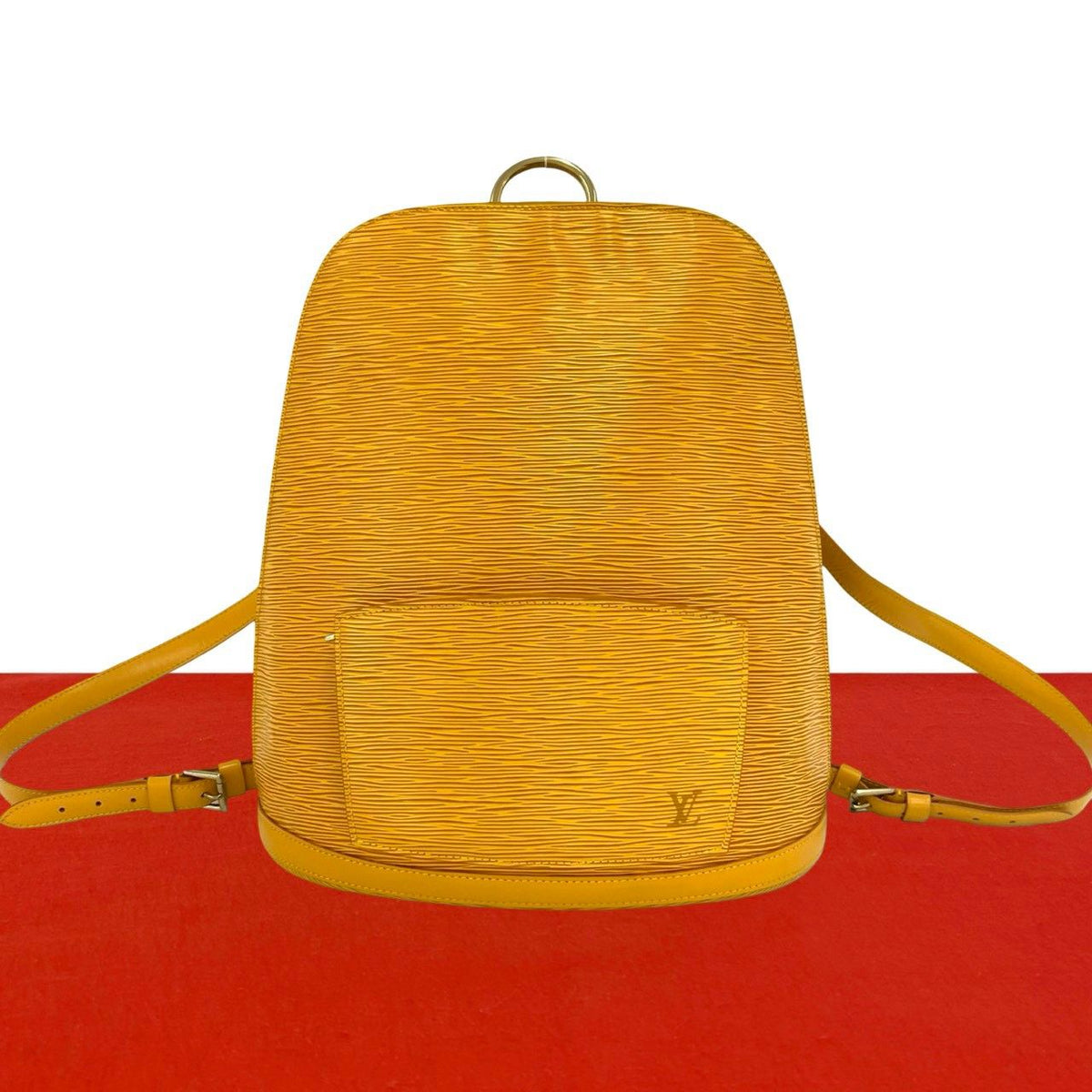Louis Vuitton Vintage Kobran Epi Leather Backpack Tassili Yellow