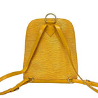 Louis Vuitton Vintage Kobran Epi Leather Backpack Tassili Yellow — view 3