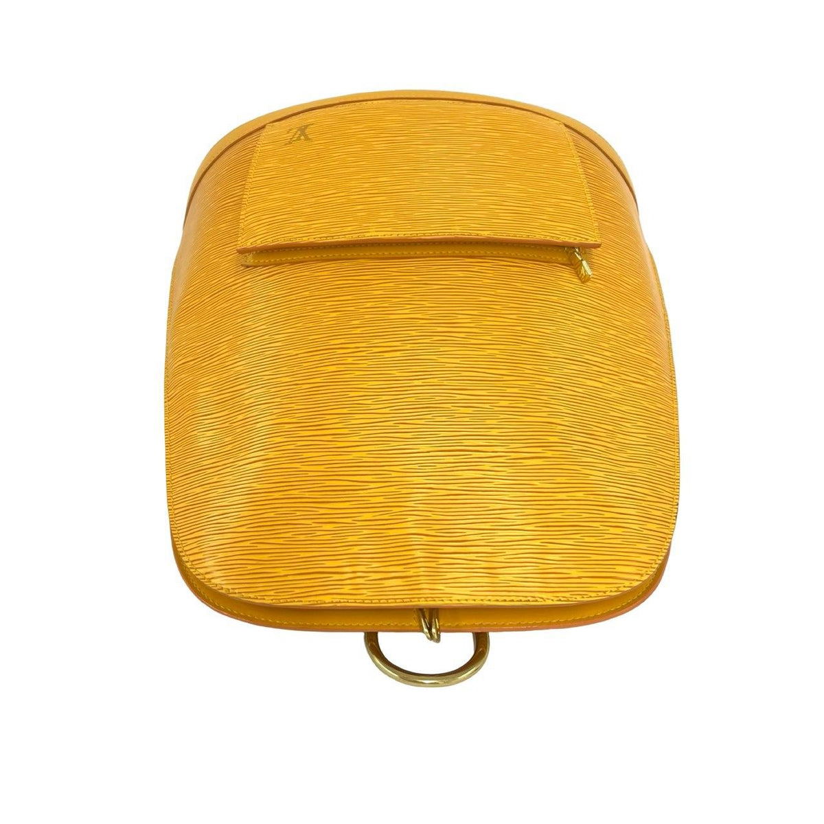 Louis Vuitton Vintage Kobran Epi Leather Backpack Tassili Yellow — view 4