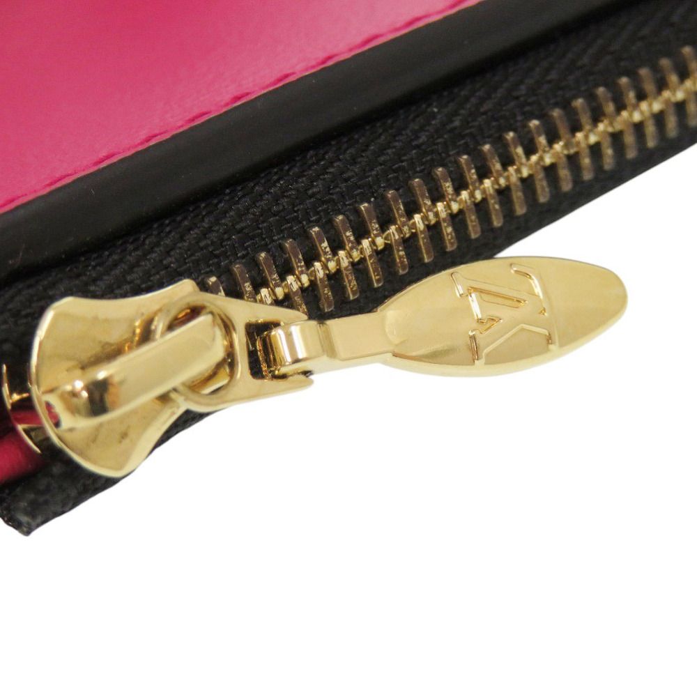Louis Vuitton Portefeuille Capucines Compact XS Leather Black Trifold Wallet — view 8