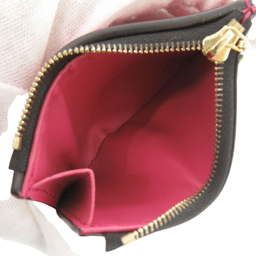 Louis Vuitton Portefeuille Capucines Compact XS Leather Black Trifold Wallet — view 6