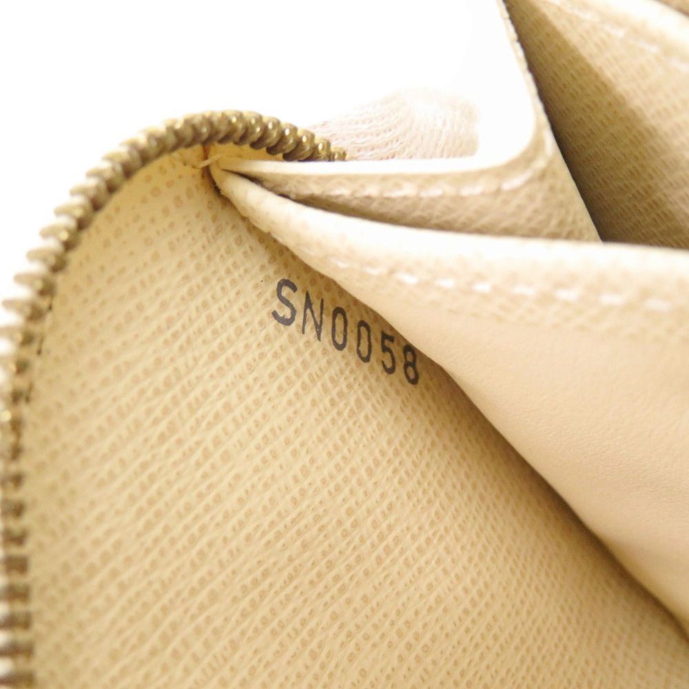 Louis Vuitton Zippy Coin Purse Damier Azur White — view 6