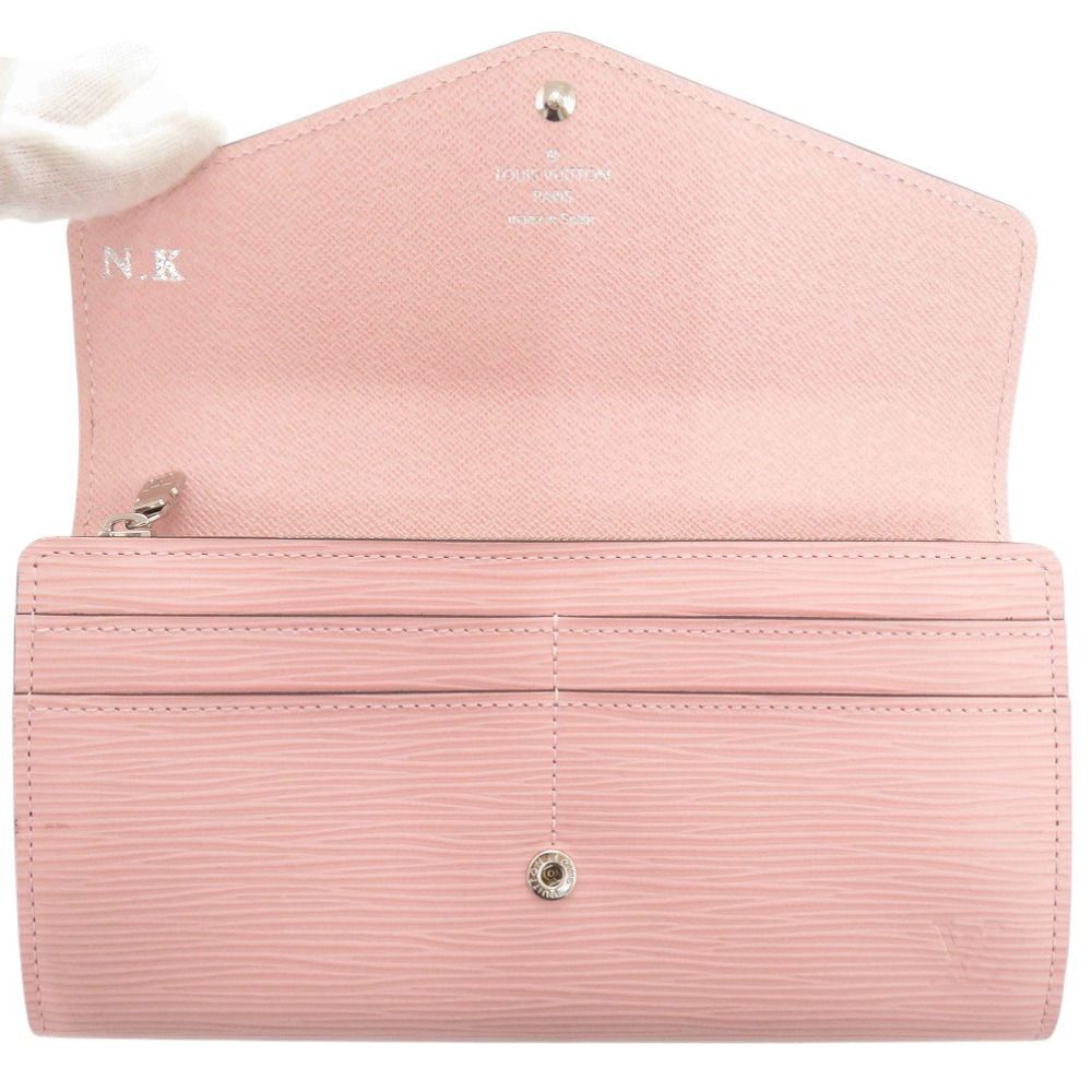 Louis Vuitton Portefeuille Sarah Epi Rose Ballerine Wallet — view 4