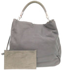 Saint Laurent Eve Roadie Leather Gray Bag