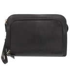 Prada Leather Black Clutch