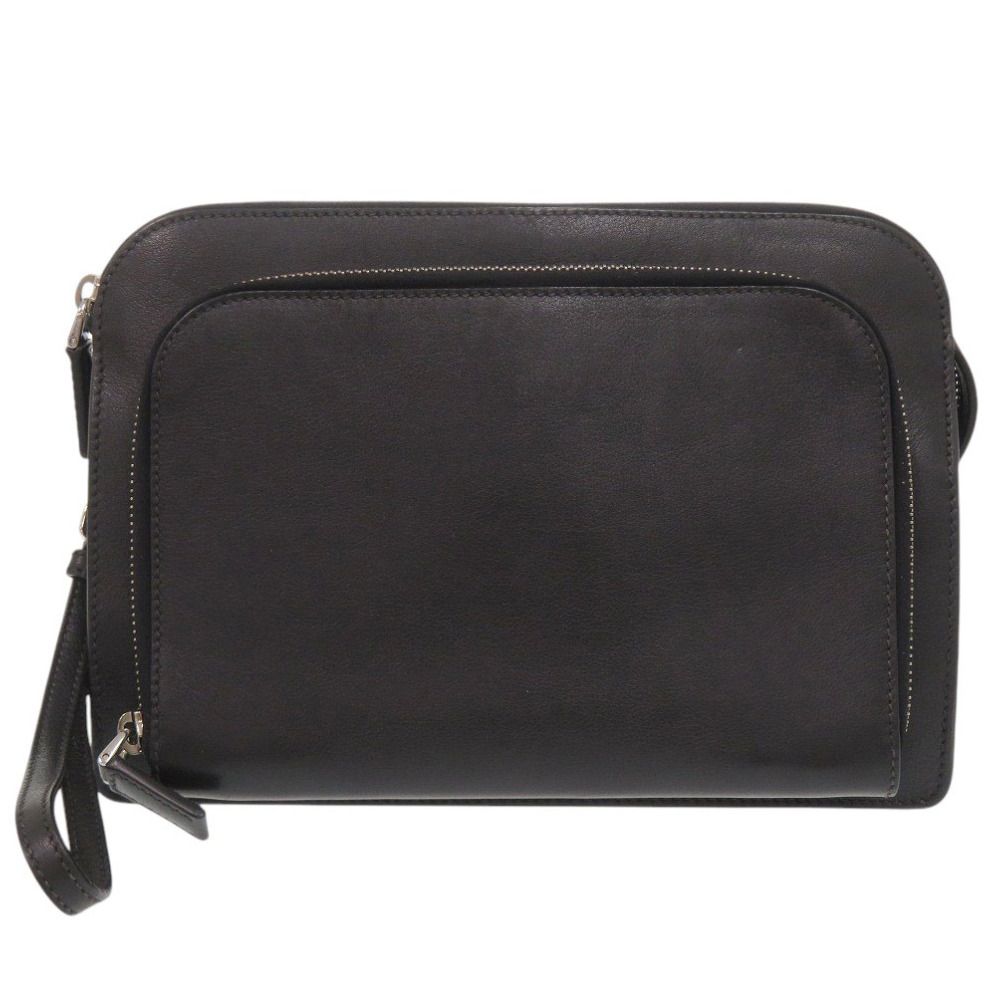 Prada Leather Black Clutch