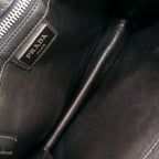 Prada Leather Black Clutch — view 6