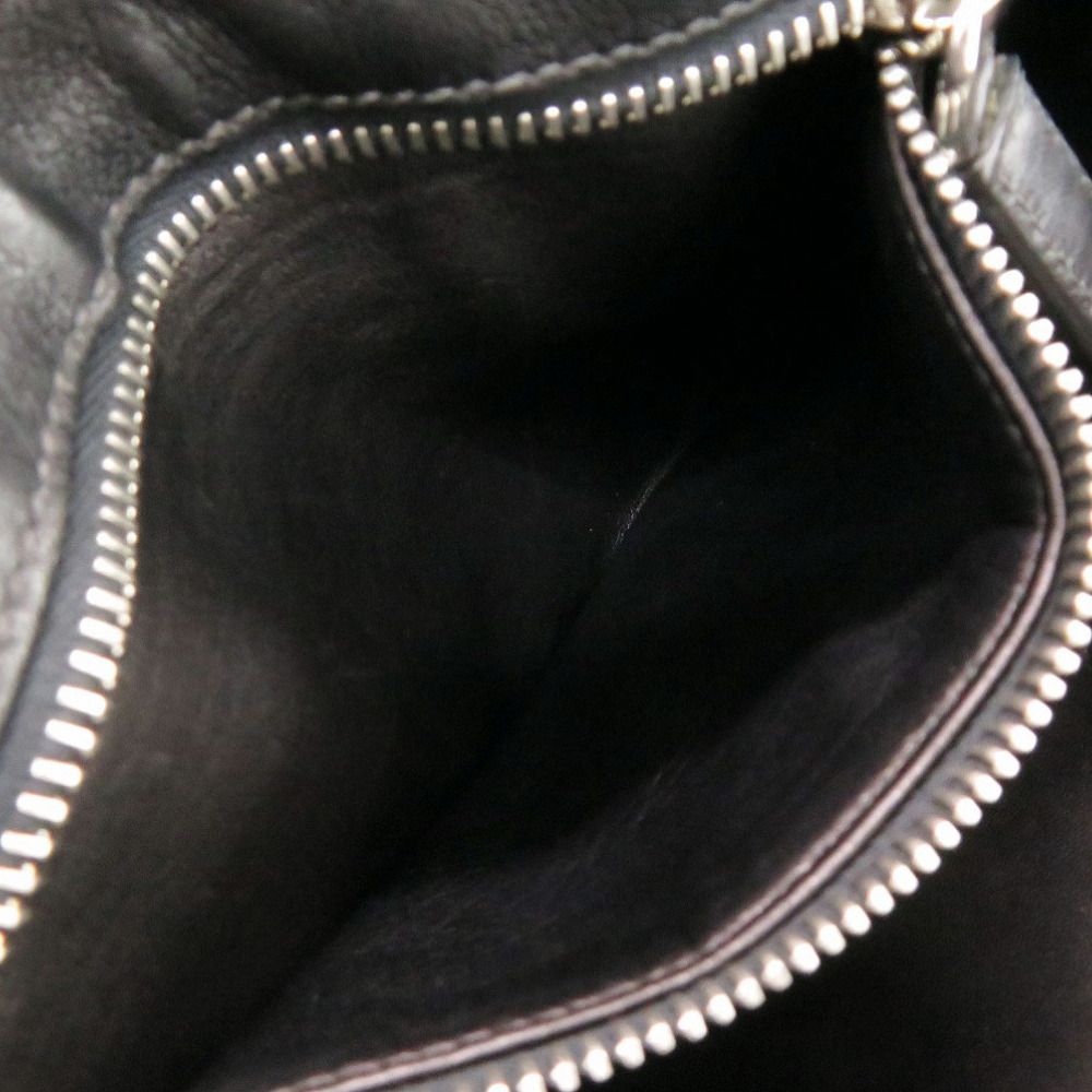 Prada Leather Black Clutch — view 7