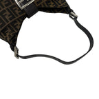 Fendi Vintage Zucca FF Pattern Canvas Leather Shoulder Bag Brown — view 4