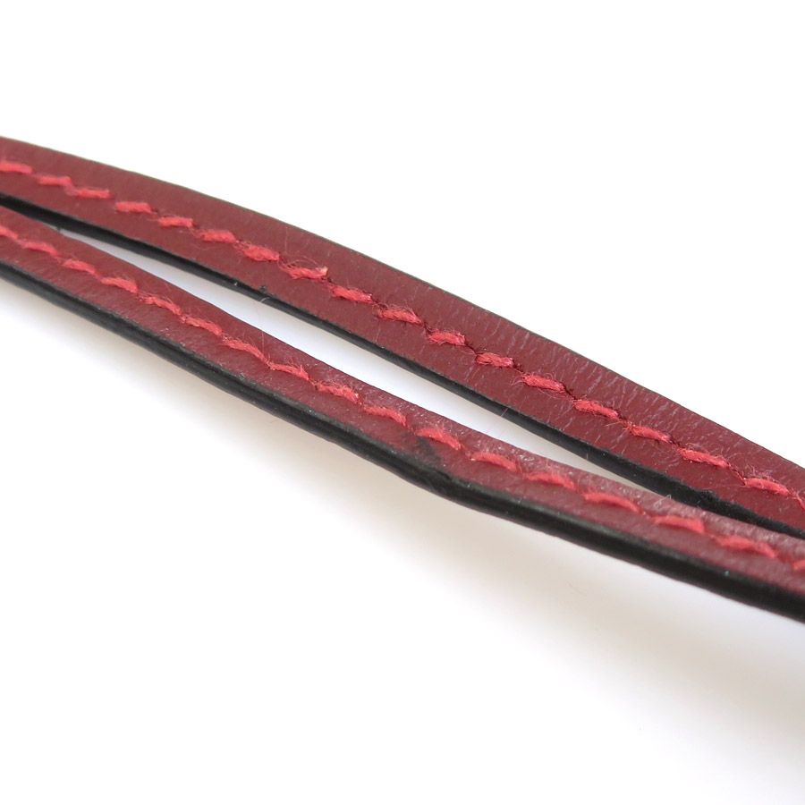 Hermes Neck Strap Bag Strap Red — view 6