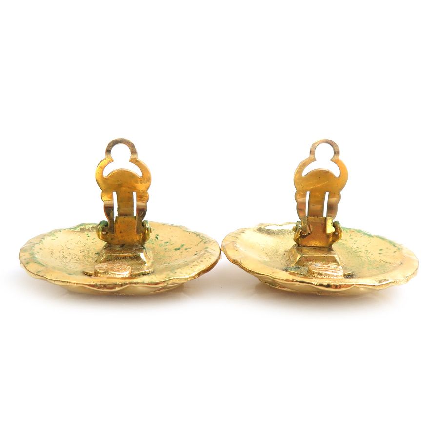 Chanel Earrings Gold — view 6